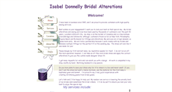 Desktop Screenshot of isabeldonnelly.com